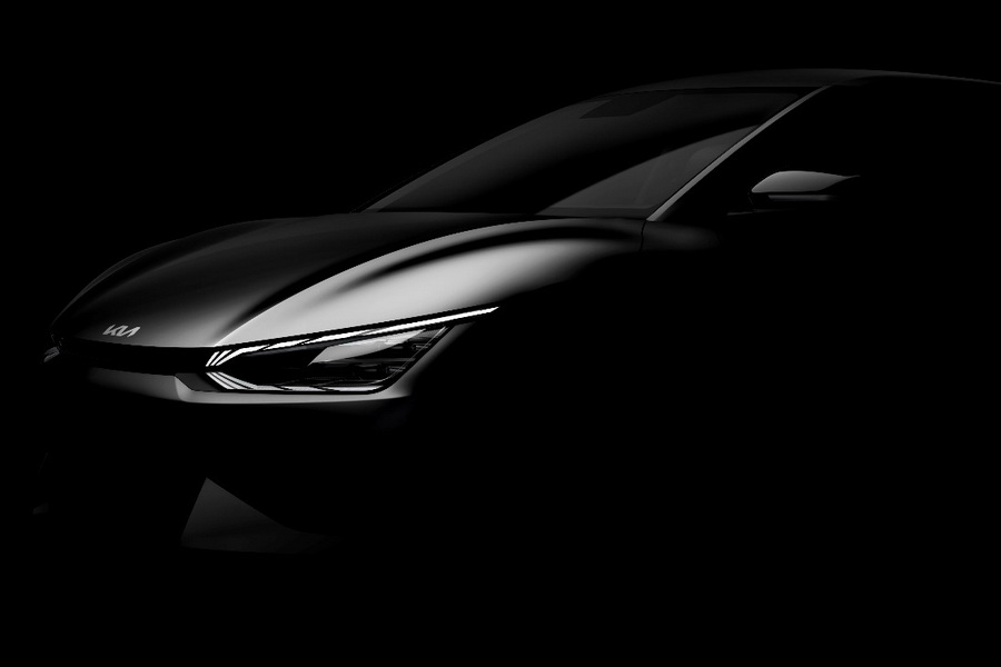 起亚首款专属电动车EV6预告图 3月底全球首发