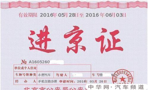异地车牌在北京开车，不办进京证会有什么后果？