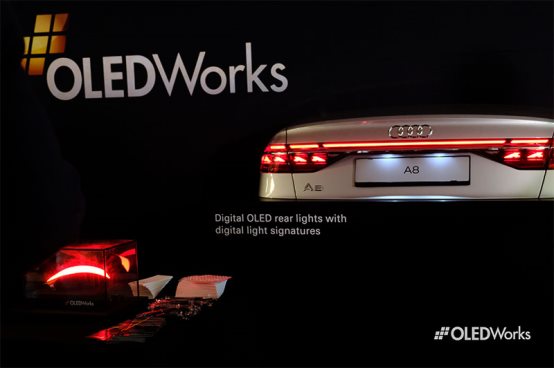 OLEDWorks如何采用OLED灯为汽车照明设计和创新提供独特解决方案