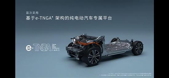 丰田bZ4X今上市 配太阳能车顶/预售22万起