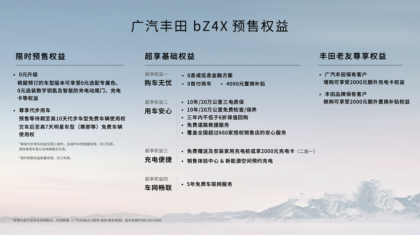上市丨19.98万元起，广汽丰田bZ4X正式上市！开启e-TNGA纯电新体验！