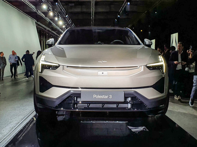 中国售88万起 超豪华高性能纯电SUV极星3首发