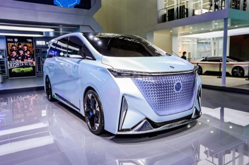 合创汽车全新纯电MPV手绘图公布 将广州车展亮相