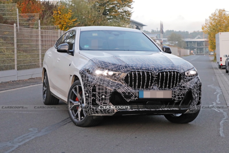 外观造型更加凶悍 BMW新款X6渲染图曝光