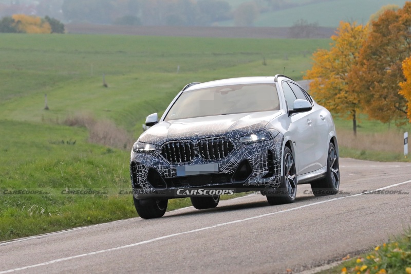 外观造型更加凶悍 BMW新款X6渲染图曝光