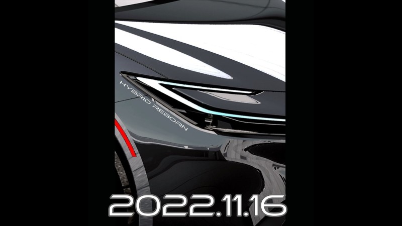全新丰田普锐斯11月16日亮相 新车采用贯穿式LED尾灯
