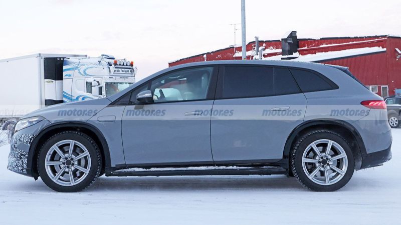 梅赛德斯-迈巴赫EQS SUV谍照曝光 将于明年亮相