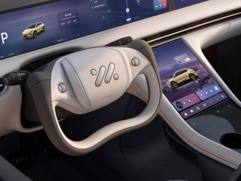 2023汽车科技新趋势——异形方向盘