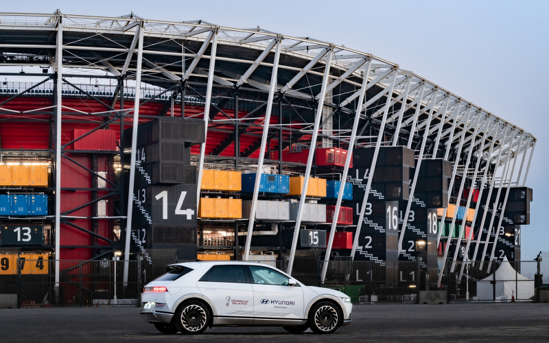 现代为FIFA世界杯提供50%以上电气化官方用车