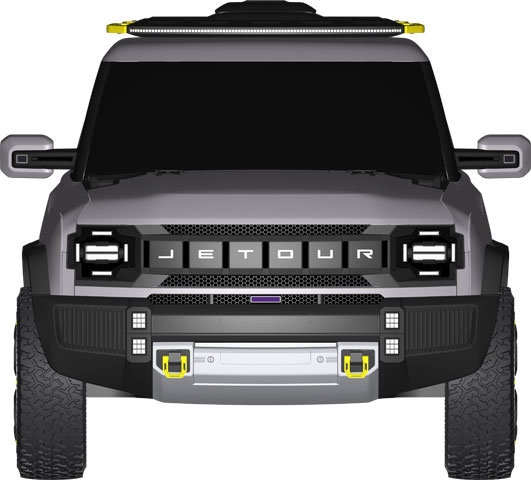 奇瑞捷途硬派SUV专利图曝光 形似路虎卫士