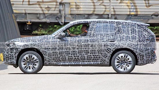 全新一代BMW X3谍照曝光 将于2024年亮相
