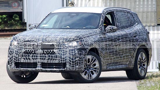 全新一代BMW X3谍照曝光 将于2024年亮相