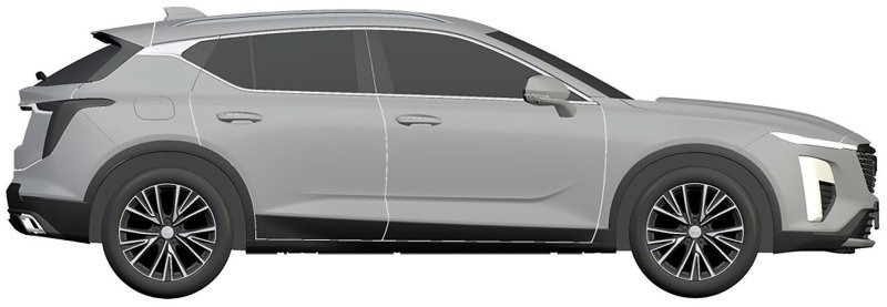 或命名“GT4” 凯迪拉克全新SUV专利图曝光