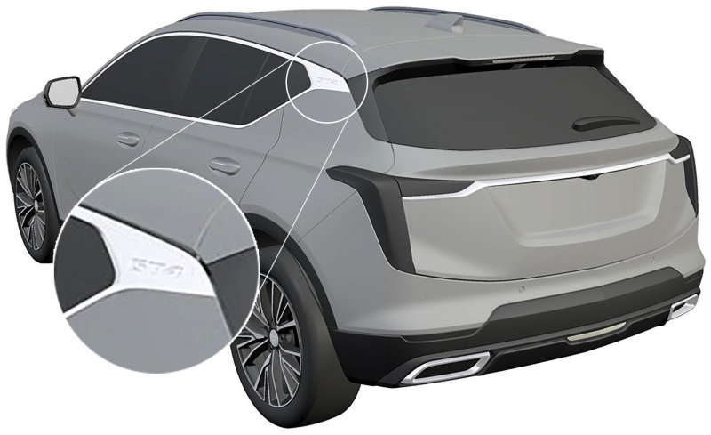 或命名“GT4” 凯迪拉克全新SUV专利图曝光