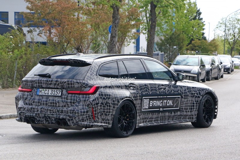 将于6月23日亮相 新款BMW M3 Touring渲染图曝光