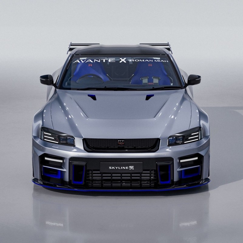 融合经典车型设计 日产新款GT-R渲染图曝光