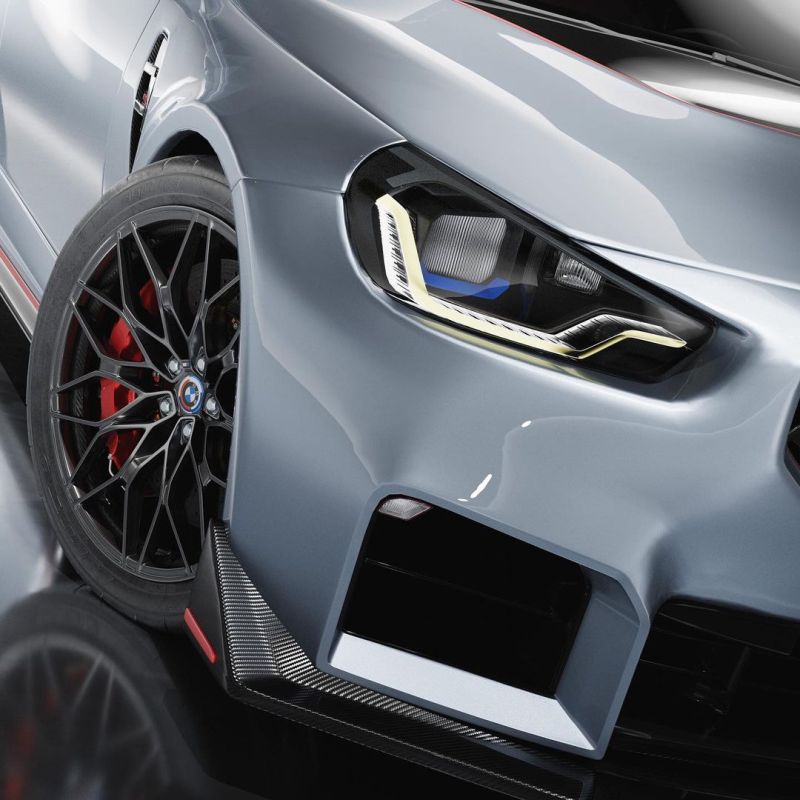 BMW全新M2 CSL渲染图曝光 配专属碳纤维组件
