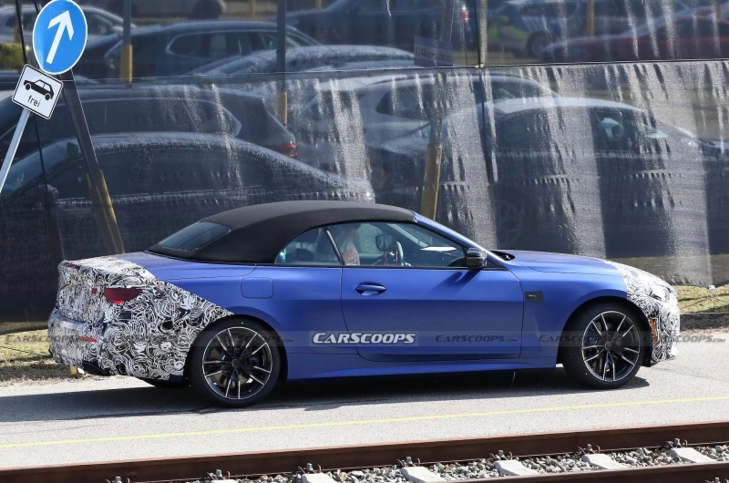 预计年内亮相 新款BMW 4系敞篷版路试谍照曝光