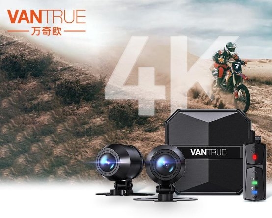 行业首台4k+1080P(HDR)摩托车记录仪，万奇欧领先发布