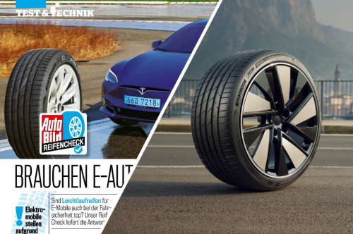 韩泰iON轮胎在《Auto Bild》电动汽车轮胎测试中取得优胜