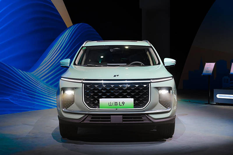 捷途山海新能源序列正式发布 首款量产SUV捷途山海L9正式上市