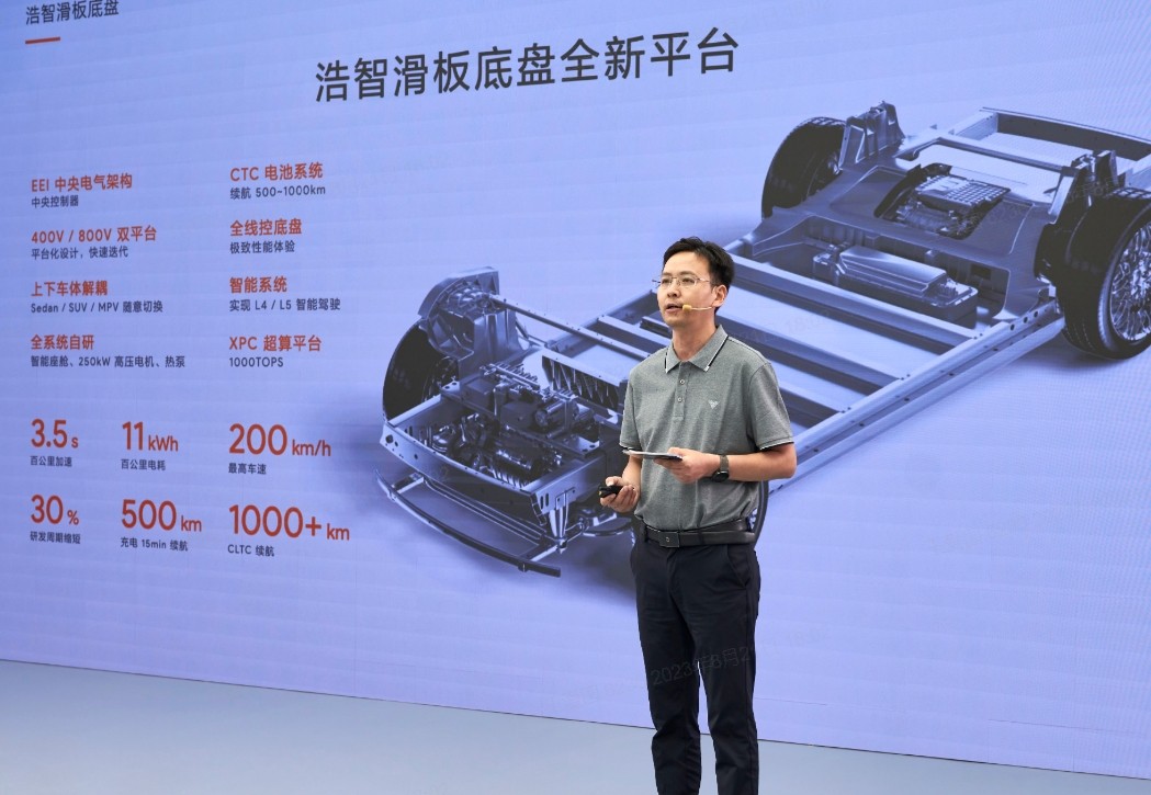 五大领先核心技术 哪吒汽车发布“浩智技术品牌2.0”