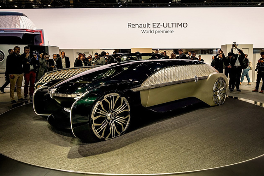 共同畅想未来出行 雷诺EZ-ULTIMO概念车亚洲首秀