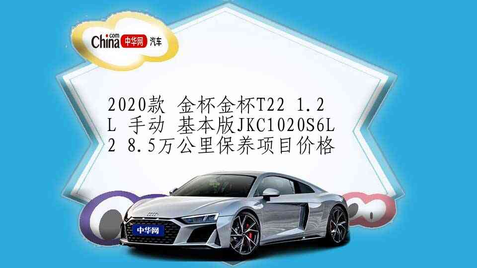 2020款 金杯金杯T22 1.2L 手动 基本版JKC1020S6L2 8.5万公里保养项目价格