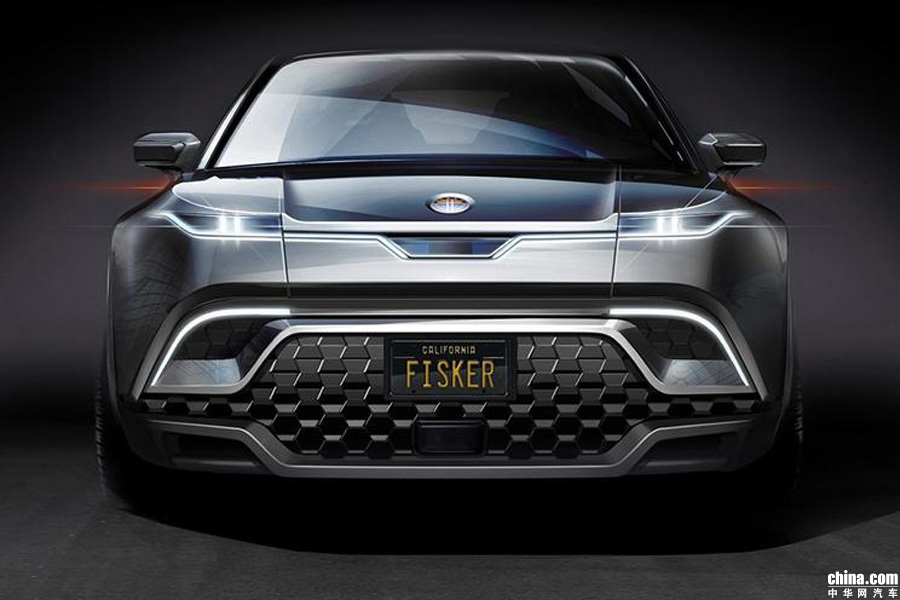 又跟特斯拉对标 Fisker最新纯电动SUV预告图发布