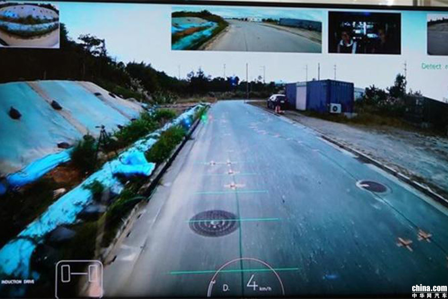 车内VR体验/4K数字标牌 索尼测试无人驾驶概念车