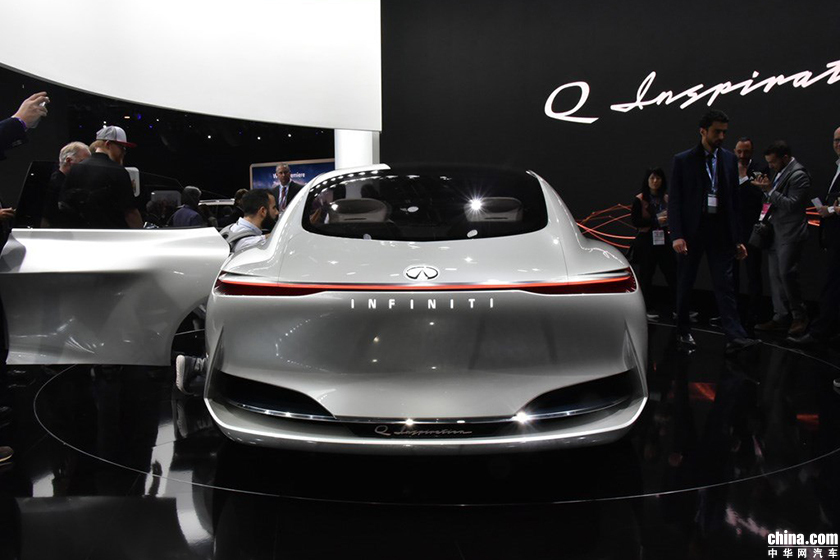 上海车展首发 英菲尼迪发布纯电动概念车预告图