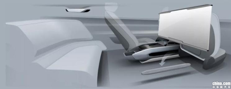 造型极具未来感 爱驰U7 ION全新概念车渲染图曝光