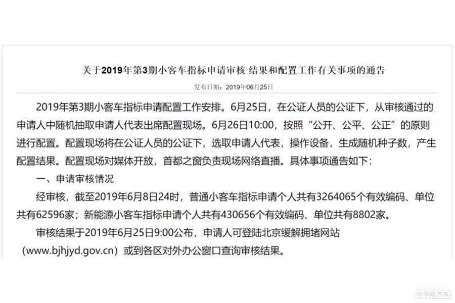 新人要等8年！北京新能源车指标申请人数破43万