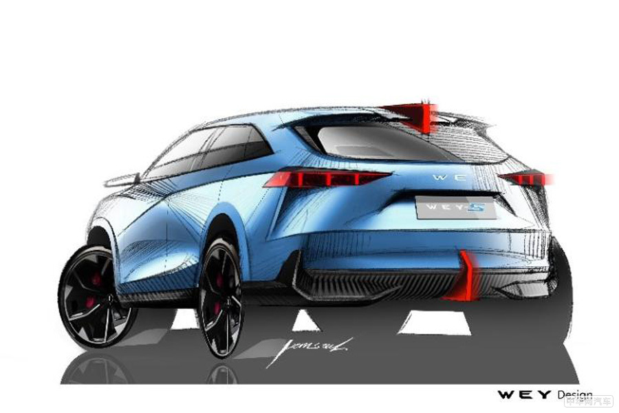 或为纯电动车型 WEY-S概念车将亮相法兰克福车展