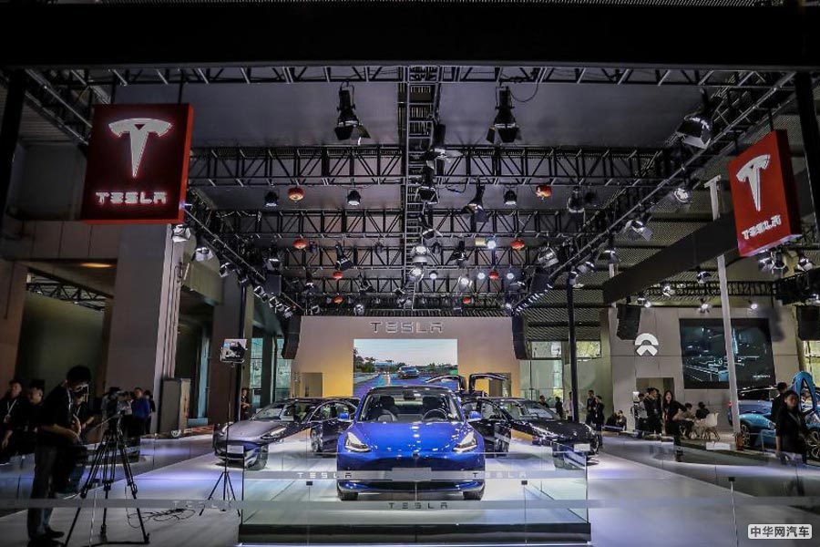 2019广州车展 国产Model 3首次亮相 起售价35.58万元