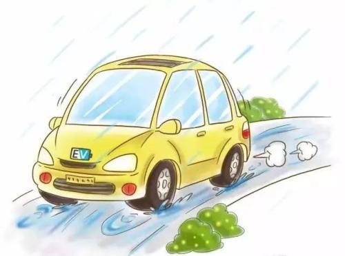 电动汽车雨季停车应该注意什么
