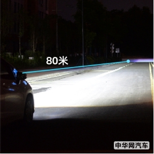 JCJW汽车照明车灯实测：超亮聚光，让夜间行车更安心