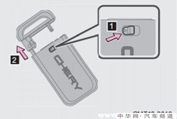 瑞虎8遥控钥匙怎么打开，瑞虎8钥匙更换电池