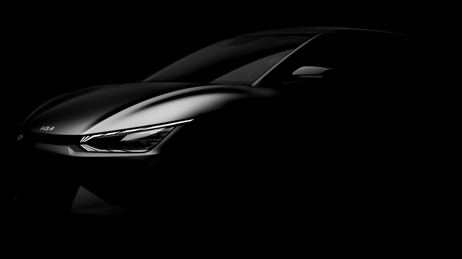起亚首款专属电动车EV6预告图 3月底全球线上首秀