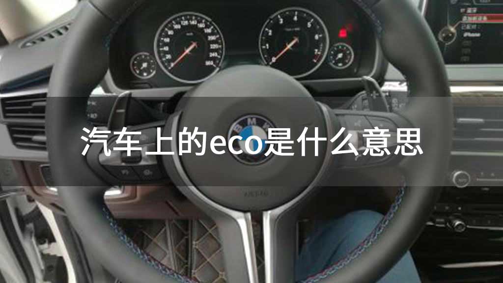 汽车上的eco是什么意思