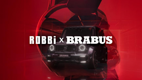 尊享定制汽车碰撞潮流艺术，BRABUS x ROBBi 跨界联名，本周上市