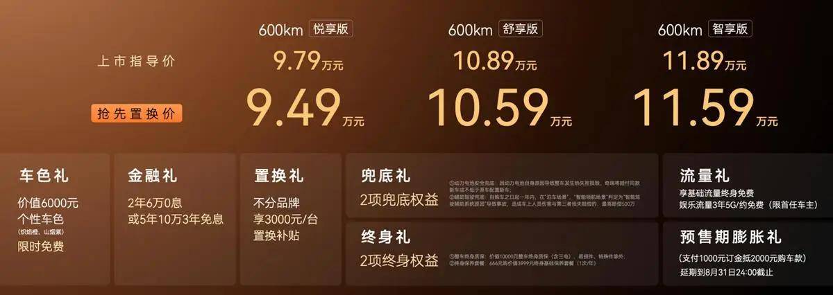 稳稳的幸福如约而至 奇瑞风云T7正式上市 抢先置换价9.49万起